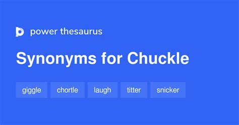 chuckle synonyms